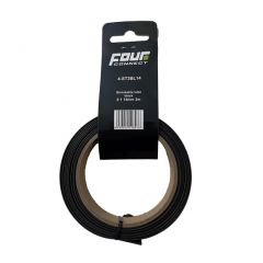 FOUR Connect 4-ST3BL14 kutistesukka, 2:1 musta 14 mm 3m