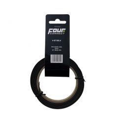 FOUR Connect 4-ST3BL4 kutistesukka, 2:1 musta 4mm 3m